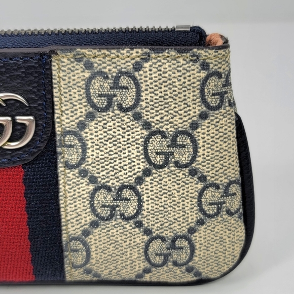 GUCCI OPHIDIA GG KEY CASE - Picture 4 of 9